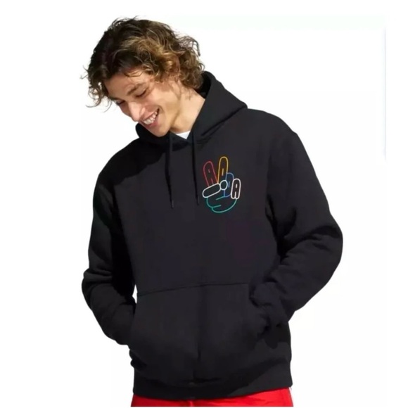 Adidas OG Peace Sign Hoodie - Picture 1 of 6
